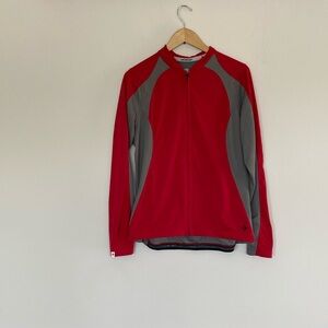 Specialized cycling jersey. Red and Gray. Women’s Size Large.